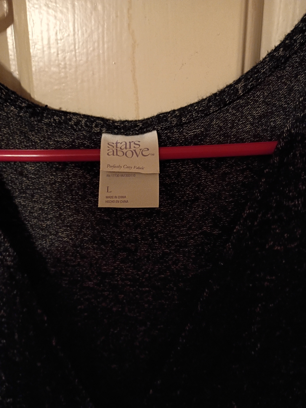 stars above Black Sleeveless V-Neck Jumpsuit with Drawstring - Picture 4 of 4